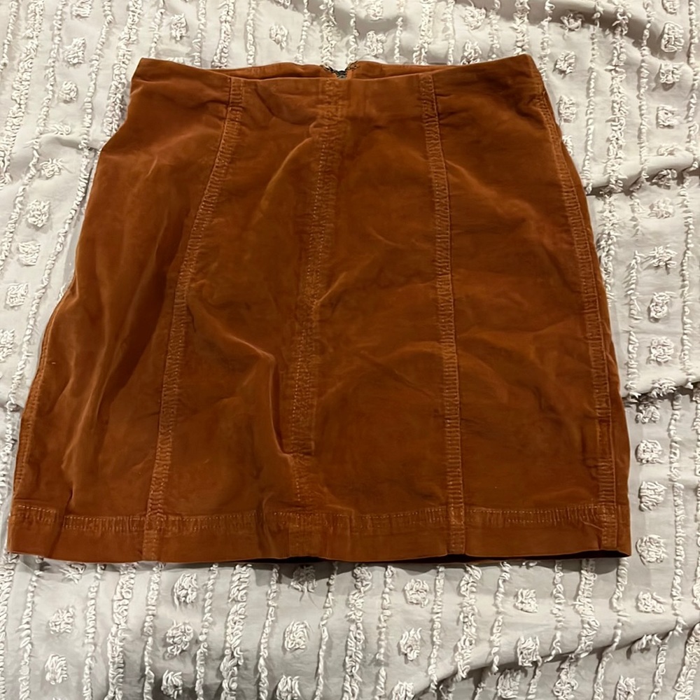 Free people corduroy skirt